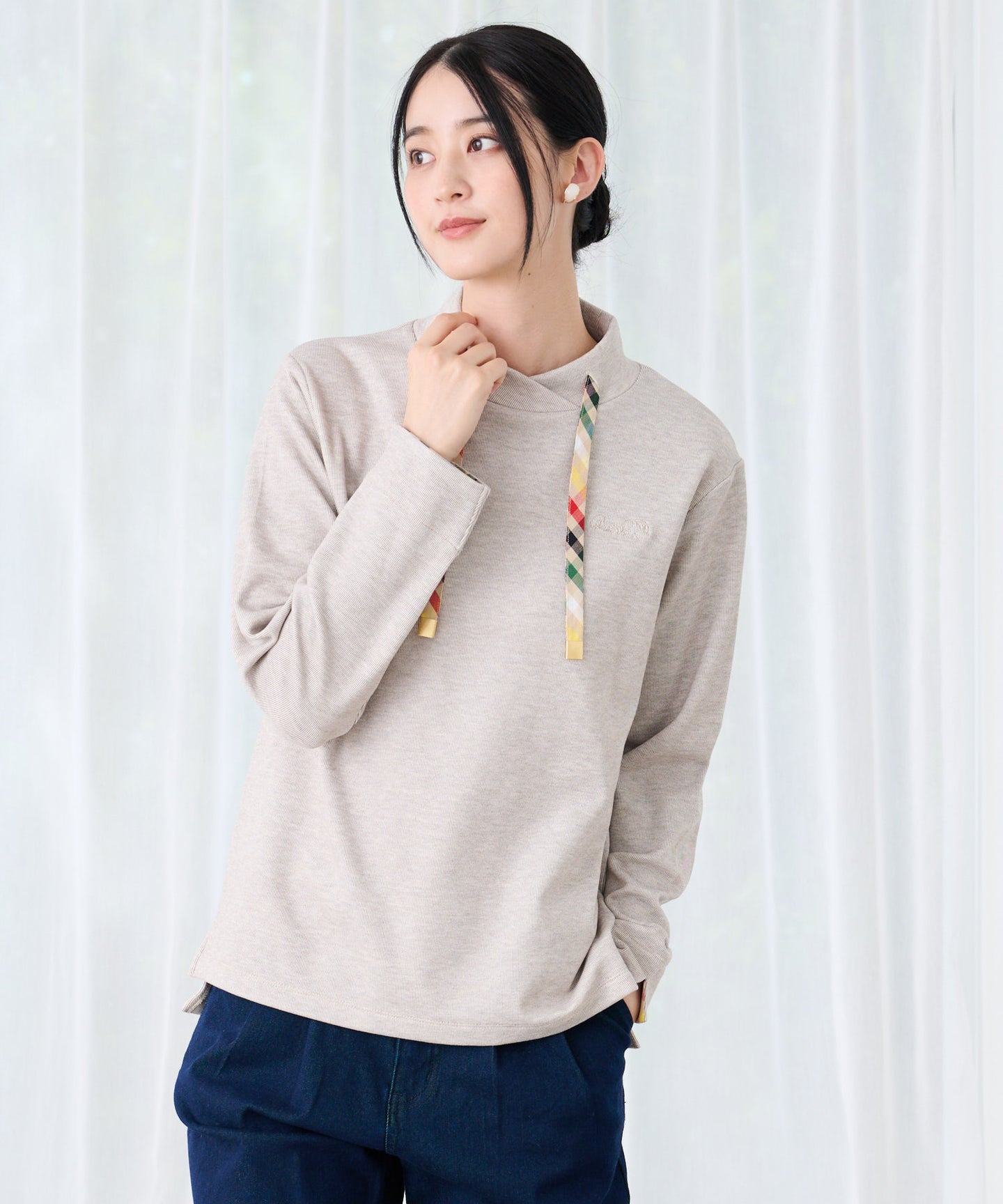 Arnold Palmer マシュマロリブ フードライクプルオーバー